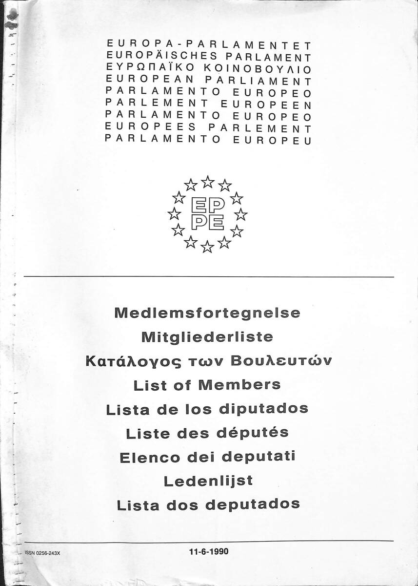 List of Members Of the Bureau, Parliament, political groups, committees and interparliamentary delegations NDR91287 - 1