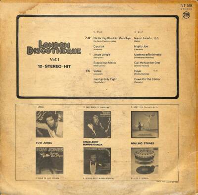 London Discotheque Vol. 1 LP (109) PLK17802 - 2