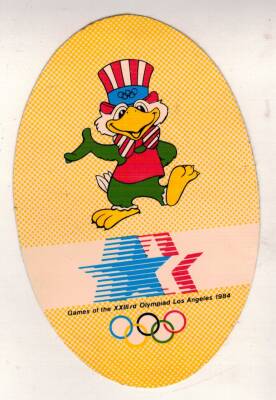 Los Angeles 1984Games Of The XXIII Olympiad Sticker Sticker AKS1524 - 1