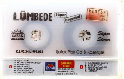 Lümbede * Süper Oryantal * Kaset KST5498 - 4