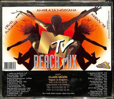 M Tv Beach Mix * ( İkinci El ) CD Müzik CD1501 - 2