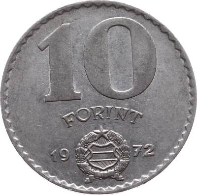 Macaristan 10 Forint 1972 ÇT YMP2648 - 1