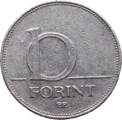 Macaristan 10 Forint 1994 ÇT YMP4918 - 1