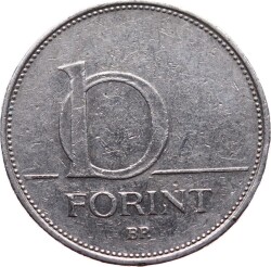 Macaristan 10 Forint 1995 ÇT YMP4919 - 1