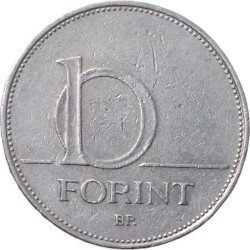 Macaristan 10 Forint 1995 ÇT YMP9399 - 1