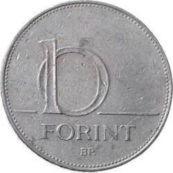 Macaristan 10 Forint 2002 ÇT YMP9398 - 1