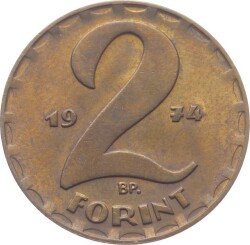 Macaristan 2 Forint 1974 ÇT YMP2629 - 1