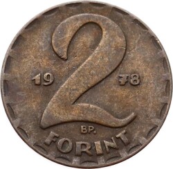 Macaristan 2 Forint 1978 ÇT YMP6442 - 1