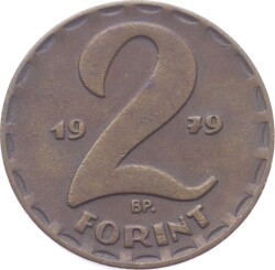 Macaristan 2 Forint 1979 ÇT YMP2632 - 1