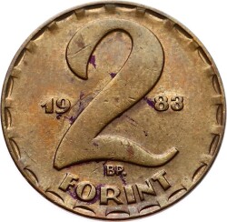 Macaristan 2 Forint 1983 ÇÇT YMP6457 - 1