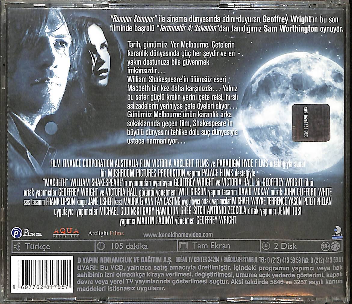 Macbeth VCD Film (İkinci El) VCD25744 - 1