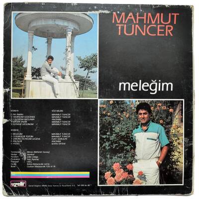 Mahmut Tuncer - Meleğim LP PLAK KABI PLK10542 - 2