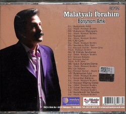 Malatyalı İbrahim - Barışmam Artık (Sıfır Ürün) CD Müzik CD3417 - 2