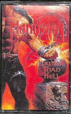 Manowar - Louder Than Hell Kaset (Türkiye Baskı, İkinci El, Kırmızı Bandrol) KST24298 - 1