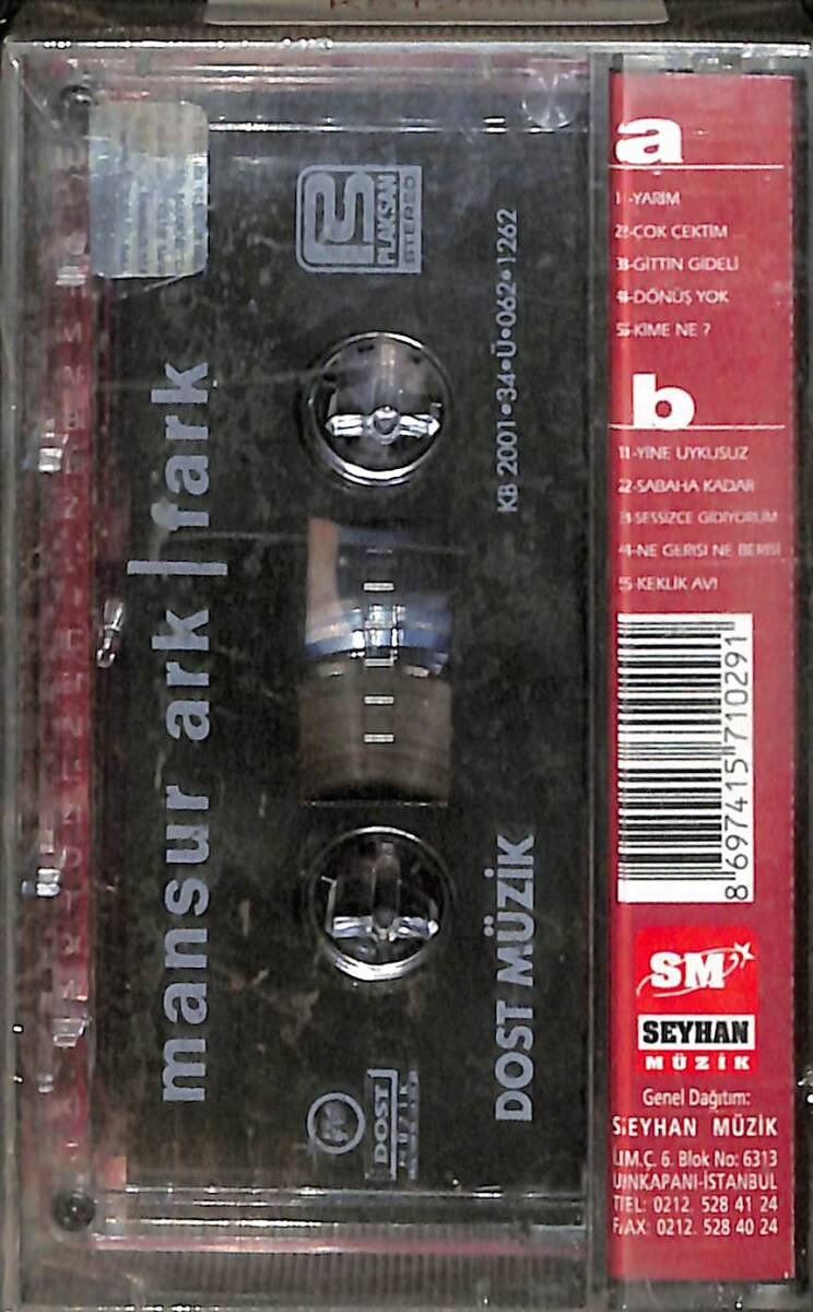 Mansur Ark - Fark Kaset (Sıfır) KST27630 - 2