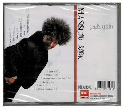 Mansur Ark - Gazla Gitsin CD Müzik CD46 - 8