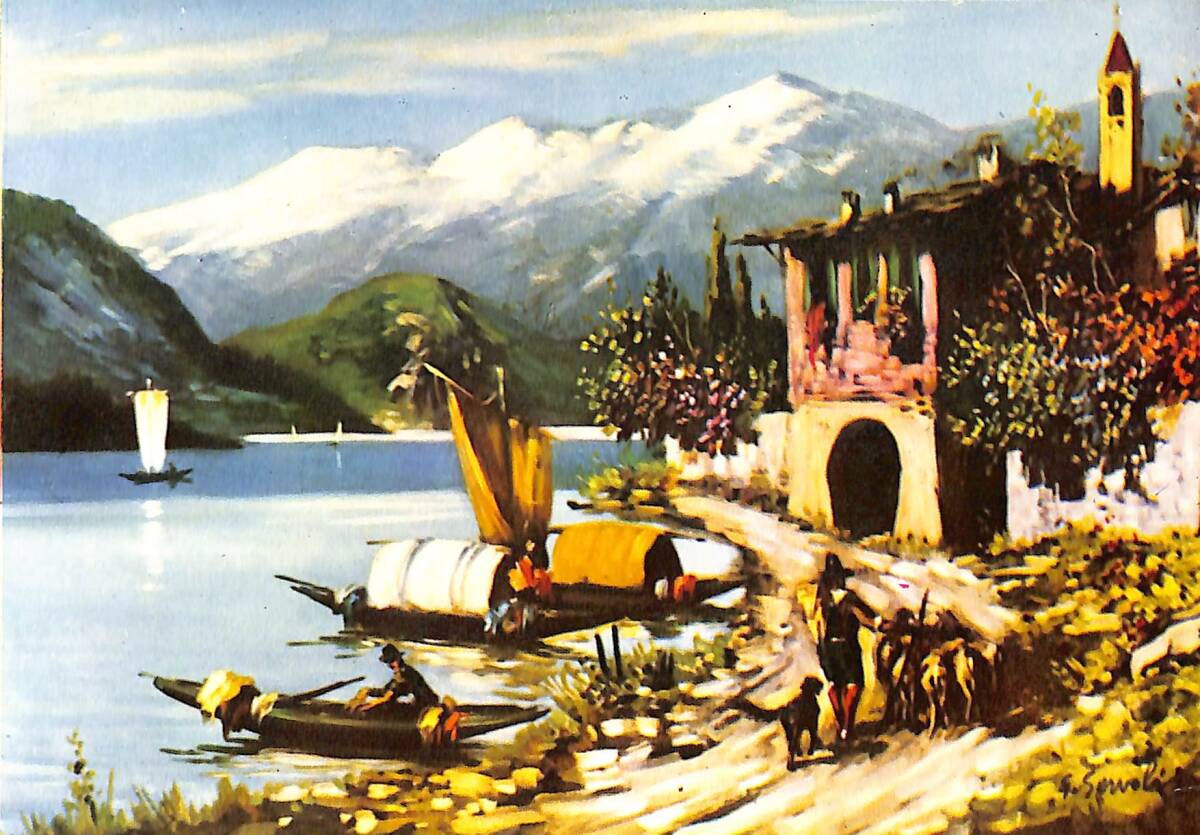 Manzara Temalı Kartpostal (Küçük Boy) KRT22783 - 1