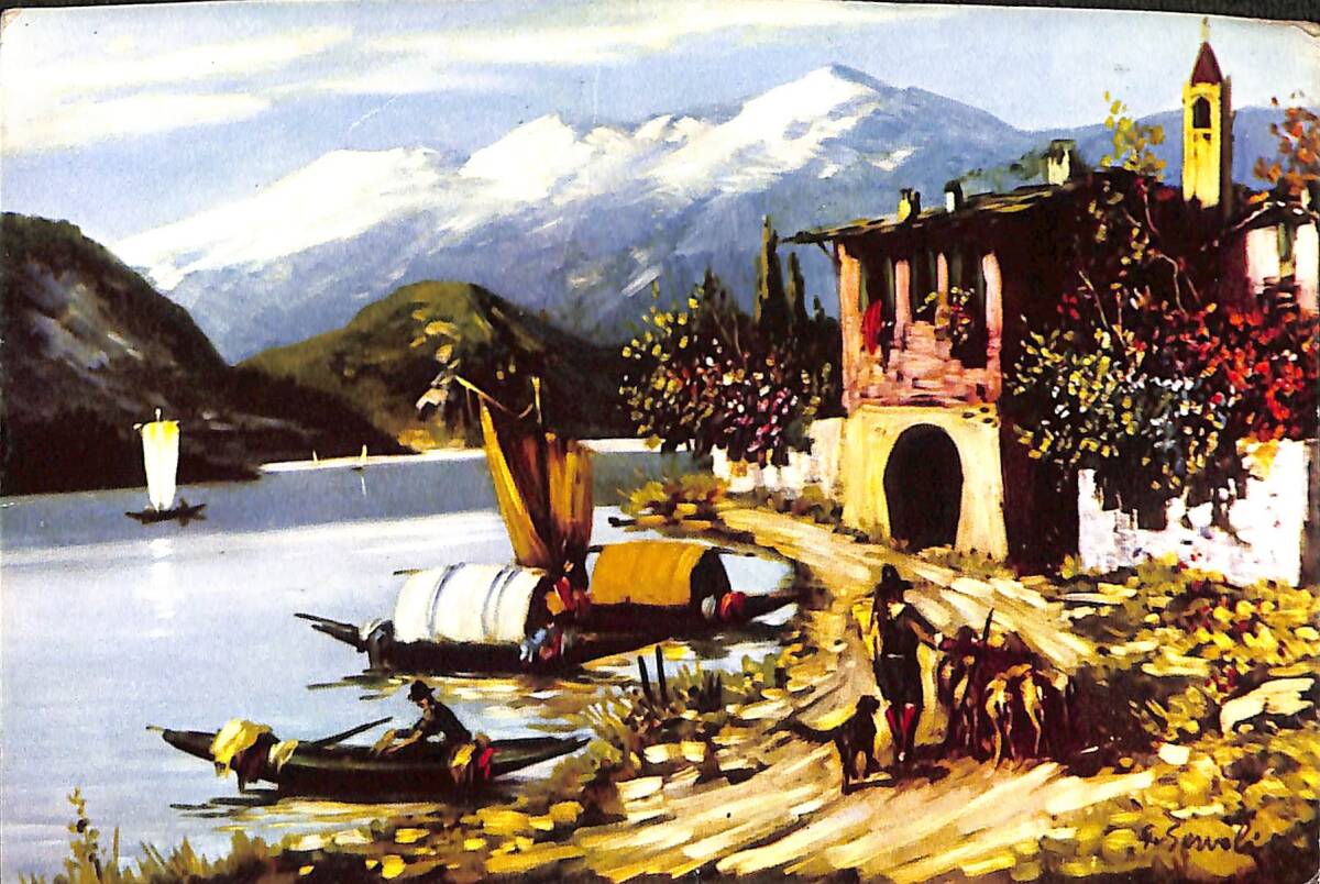 Manzara Temalı Kartpostal (Küçük Boy) KRT22814 - 1