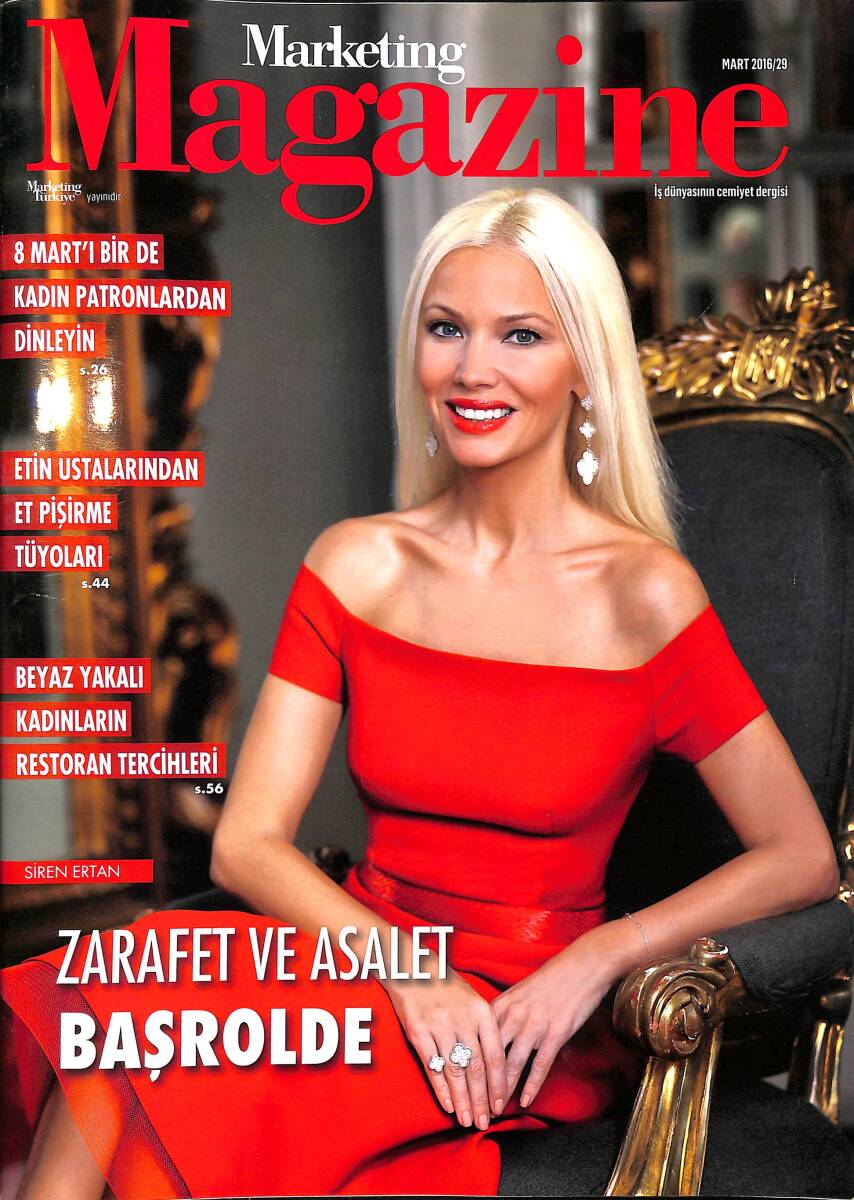 Marketing Magazine Dergisi 29 Mart 2016 Sayı 56 - Salt Galata'da Pazarlama Dolu Bir Gün - Siren Ertan: Görüntünüz Algınızı Yönetir NDR89911 - 1