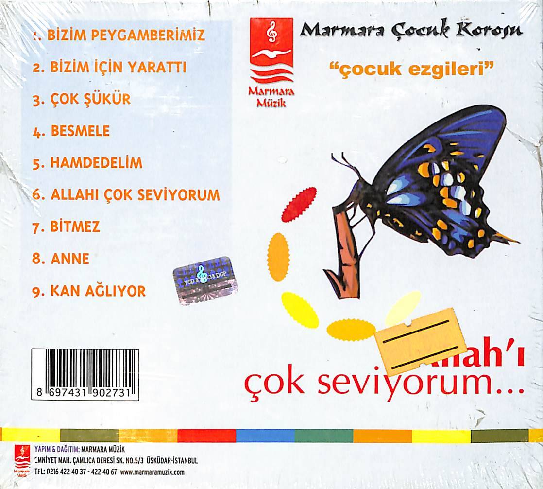 Marmara Çocuk Korosu - Allah'ı Çok Seviyorum CD (Sıfır) CD3711 - 2