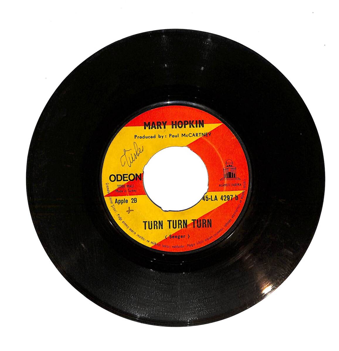 Mary Hopkin - Those Were The Days - Turn Turn Turn PLAK (10/7.5) PLK24125 - 2