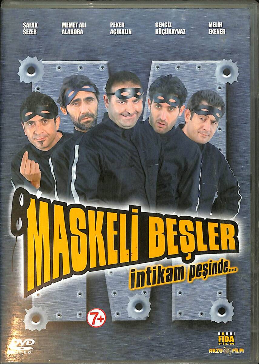 Maskeli Beşler İntikam Peşinde DVD Film (İkinci El) DVD2480 - 1