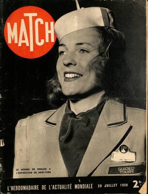 Match No. 55 20 Juillet 1939 - L`hebdomadaire De L`actualite Mondiale NDR70194 - 1