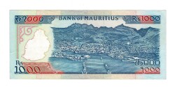 Mauritius 1000 Rupi 1991 ÇÇT YKP7638 - 2