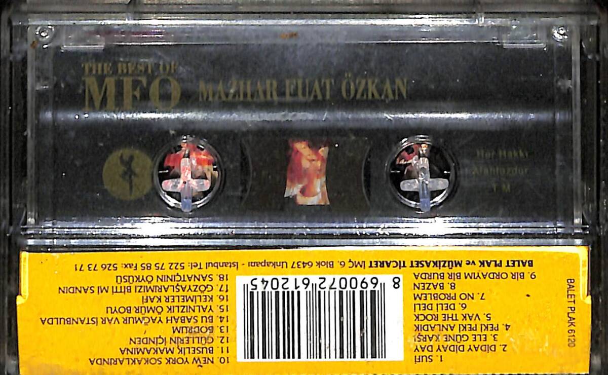 Mazhar Fuat Özkan - The Best of MFÖ - 1993 Türkiye Basım (Kırmızı Bandrol) Kaset (İkinci El) KST26467 - 2