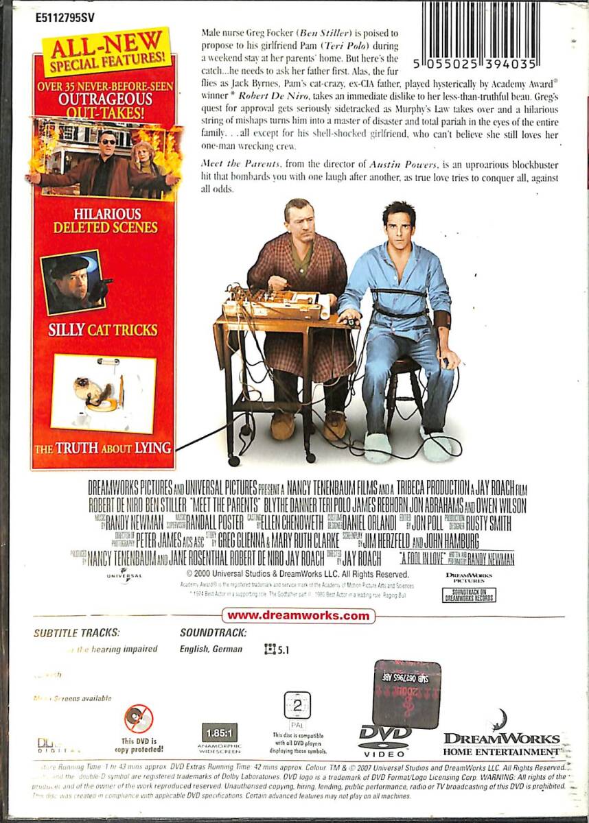 Meet The Parents DVD Film (İkinci El) DVD2500 - 2