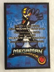 MEGAMAN NT WARRIOR KART -BIGHAMMER3-2004 Oyun Kartı Kullanılmamış#SKZ105 - 2