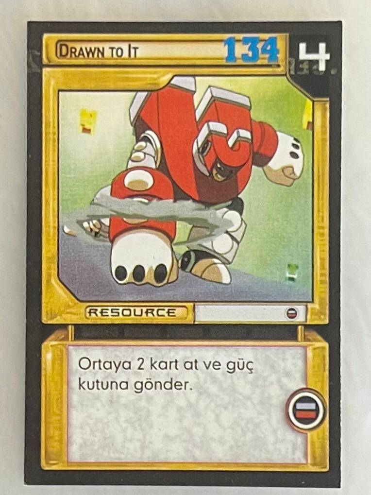 MEGAMAN NT WARRIOR KART -DRAWN TO İT- 2024 Oyun Kartı Kullanılmamış #SKZ117 - 1