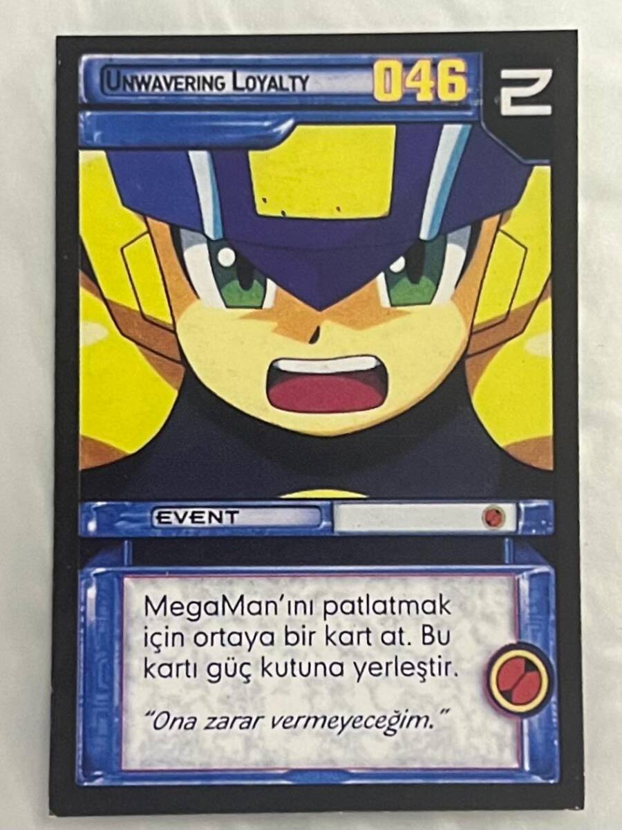 MEGAMAN NT WARRIOR KART UNWAVERING LOYALTY -2004 Oyun Kartı Kullanılmamış#SKZ98 - 1