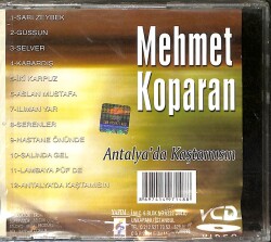 Mehmet Koparan Antalya'da Kaştamısın CD (Sıfır) CD3564 - 2