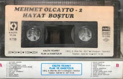 Mehmet Olcayto -2 *Hayat Boştur *Kaset KST7275 - 2