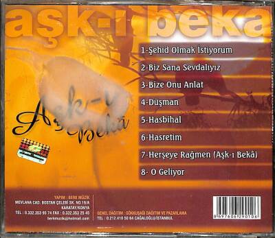 Mehmet Özata *Aşk-ı Beka * ( İkinci El ) CD Müzik CD1710 - 2