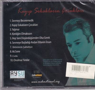 Mehmet Varol - Kayıp Sokakların Çocukları (Sıfır Ürün) CD Müzik CD1108 - 2