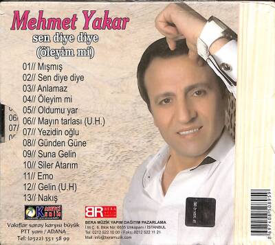 Mehmet Yakar - Sen Diye Diye (Sıfır Ürün) CD Müzik CD2144 - 2