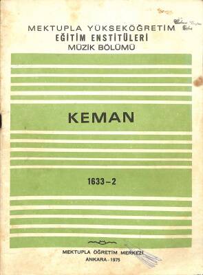 Mektupla Yükseköğretim Eğitim Enstitüleri Müzik Bölümü Keman - 1633 - 2 NDR84848 - 1