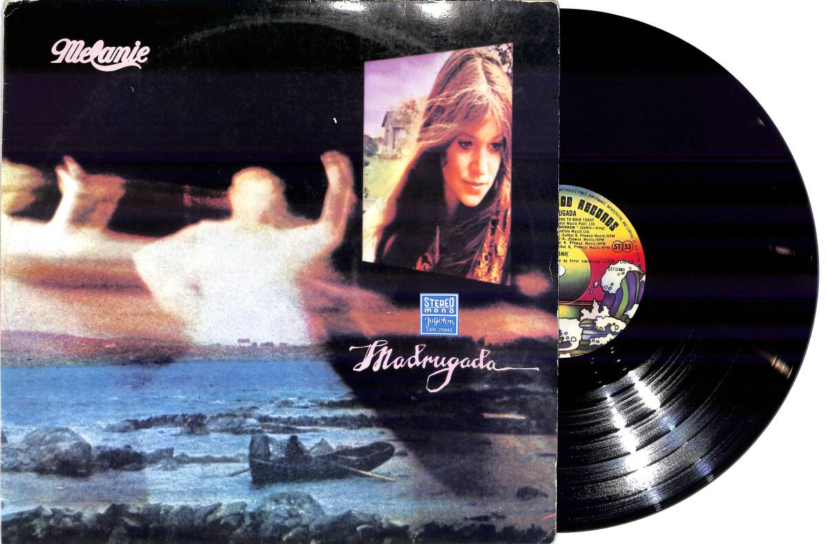 Melanie - Madrugada (Yugoslavya Baskı) LP PLAK (10/8.5) PLK25990 - 1