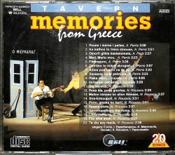 Memories From Greece CD (İkinci El) CD3656 - 2