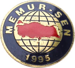 Memur-Sen 1995 Eski Rozet RZT1007 - 1