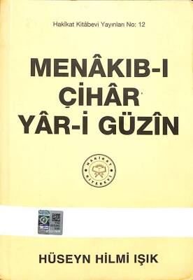 MENAKIB-I ÇİHAR YAR-İ GÜZİN Dört Halifenin Üstünlükleri KTP1361 - 1