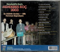 Menderes Koç *2003 Horon* CD Müzik CD668 - 8