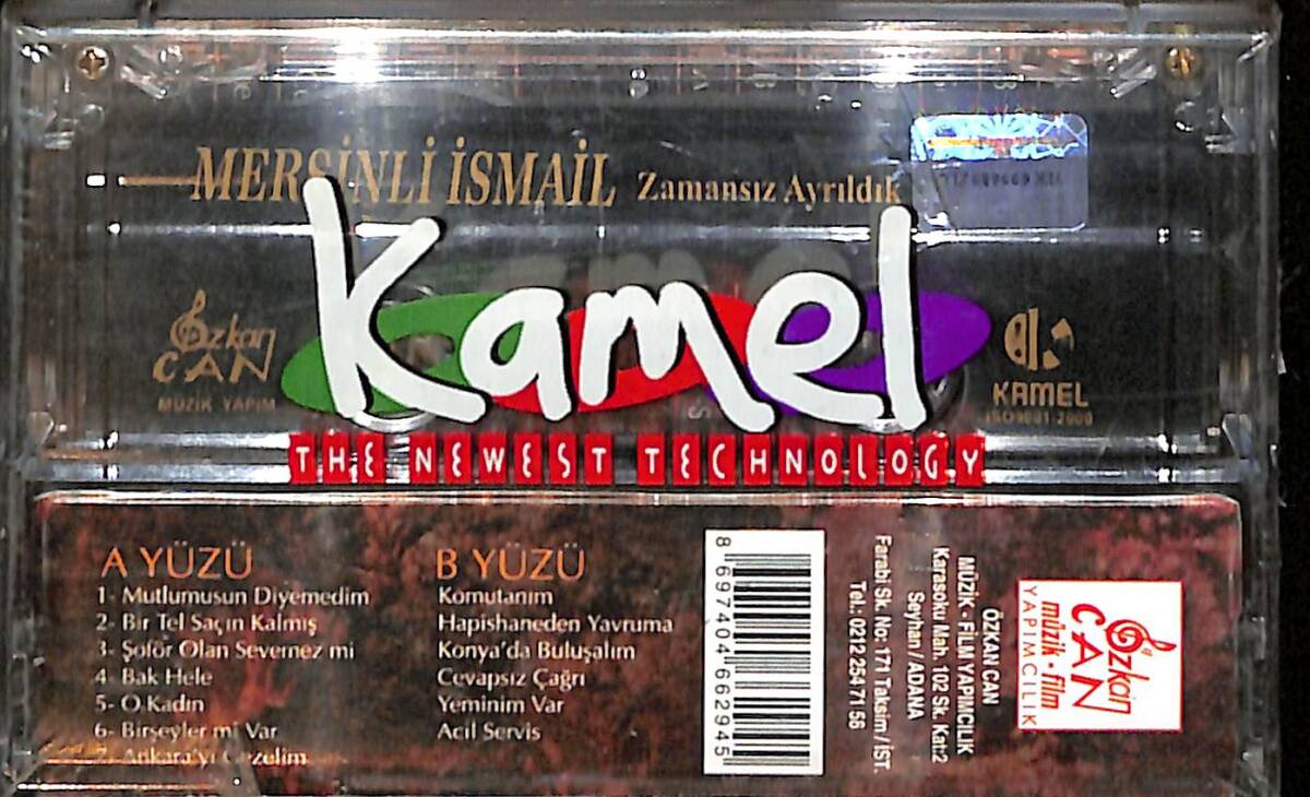 Mersinli İsmail - Zamansız Ayrıldık Kaset (Sıfır) KST27637 - 2