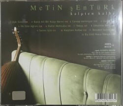 Metin Şentürk *Kalpten Kalbe* ( İkinci El ) CD Müzik CD2594 - 2