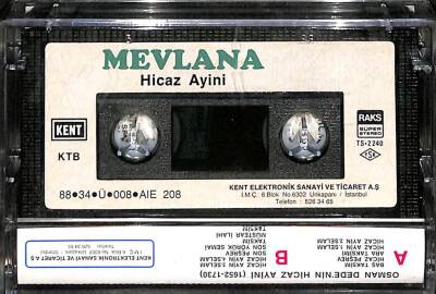 Mevlana *Hicaz Ayini* Kaset KST14280 - 2