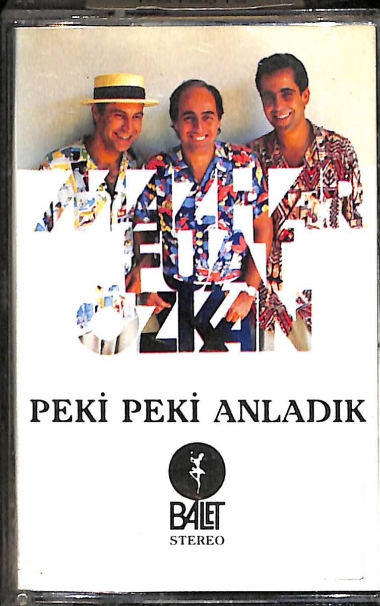 MFÖ - Peki Peki Anladık Kaset (Sarı Bandrol - İkinci El) KST27199 - 1