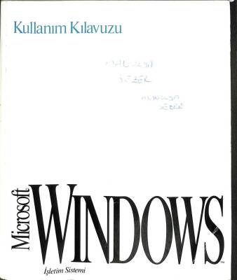 Microsoft Windows İşletim Sistemi Sürüm 3.1 Kullanım Kılavuzu KTP2133 - 1