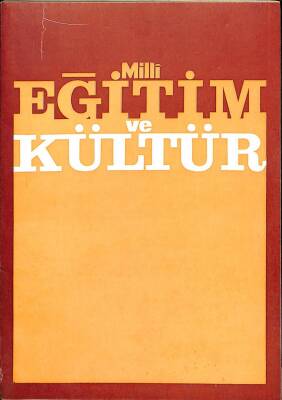 Milli Eğitim Ve Kültür Yıl 1 Sayı 2 Mart 1979 KTP2028 - 1